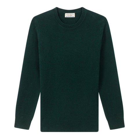 Pull Lambswool Vert Forêt