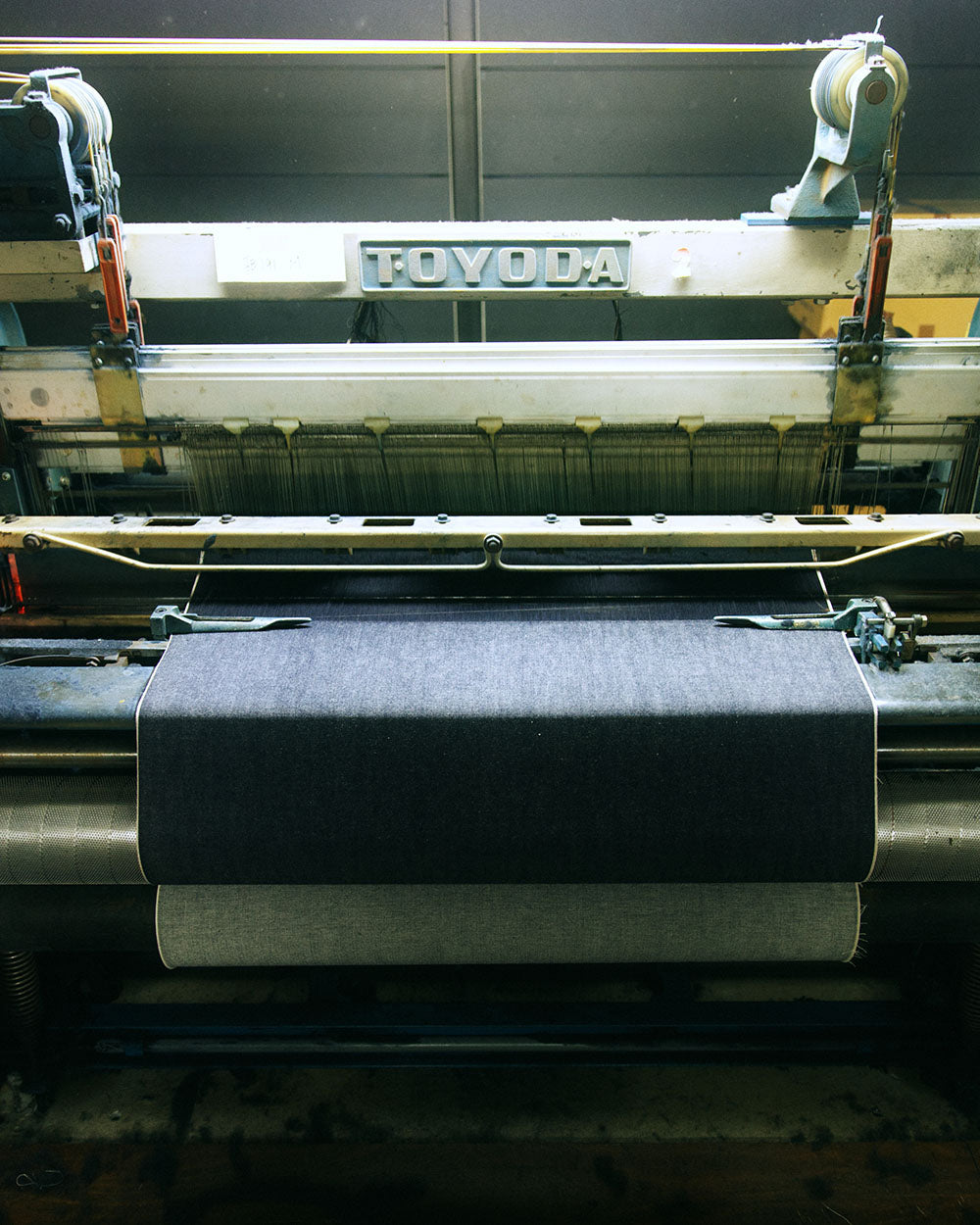 métier à tisser toyoda jeans selvedge japonais