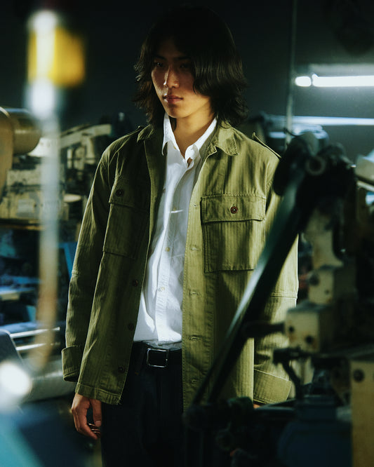 surchemise militaire chevron