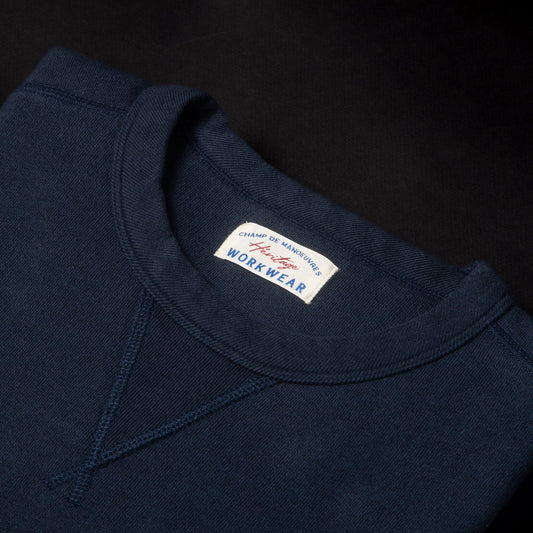 Sweatshirt Heritage Marine - Champ de Manoeuvres 