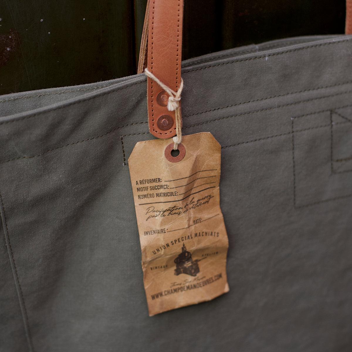 Totebag militaria V2 - Champ de Manoeuvres 