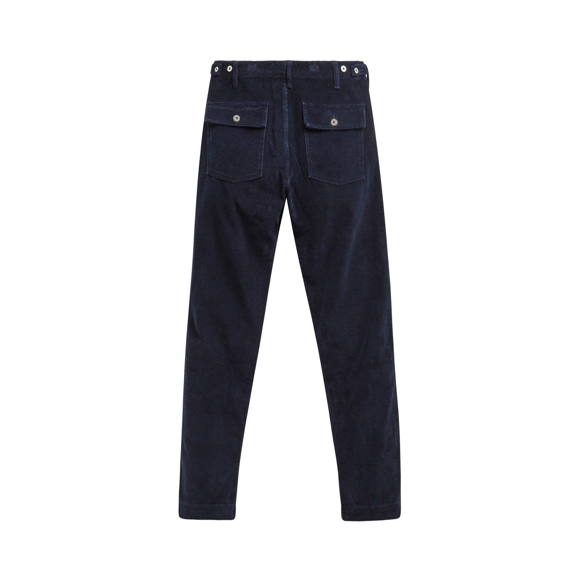 Utility Pant Corduroy marine - Champ de Manoeuvres 