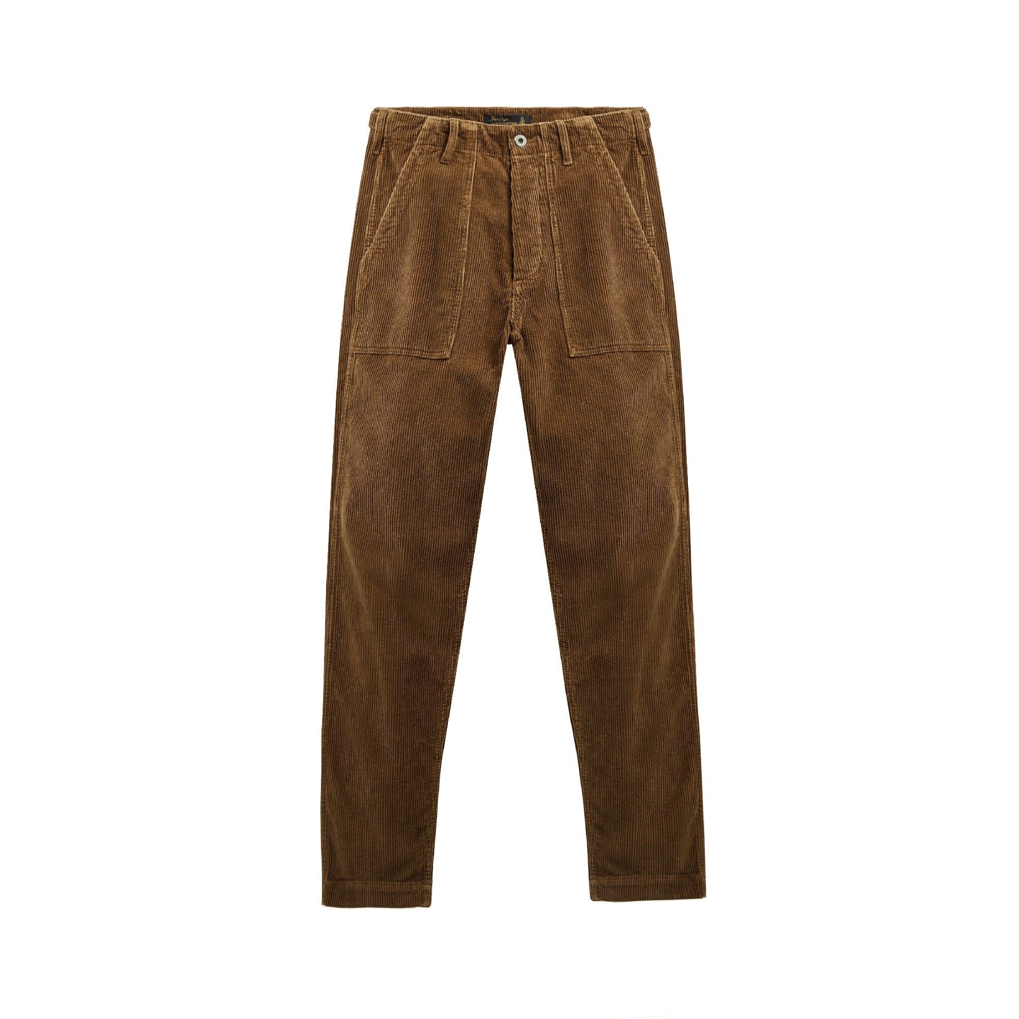 Utility Pant Corduroy marron - Champ de Manoeuvres 