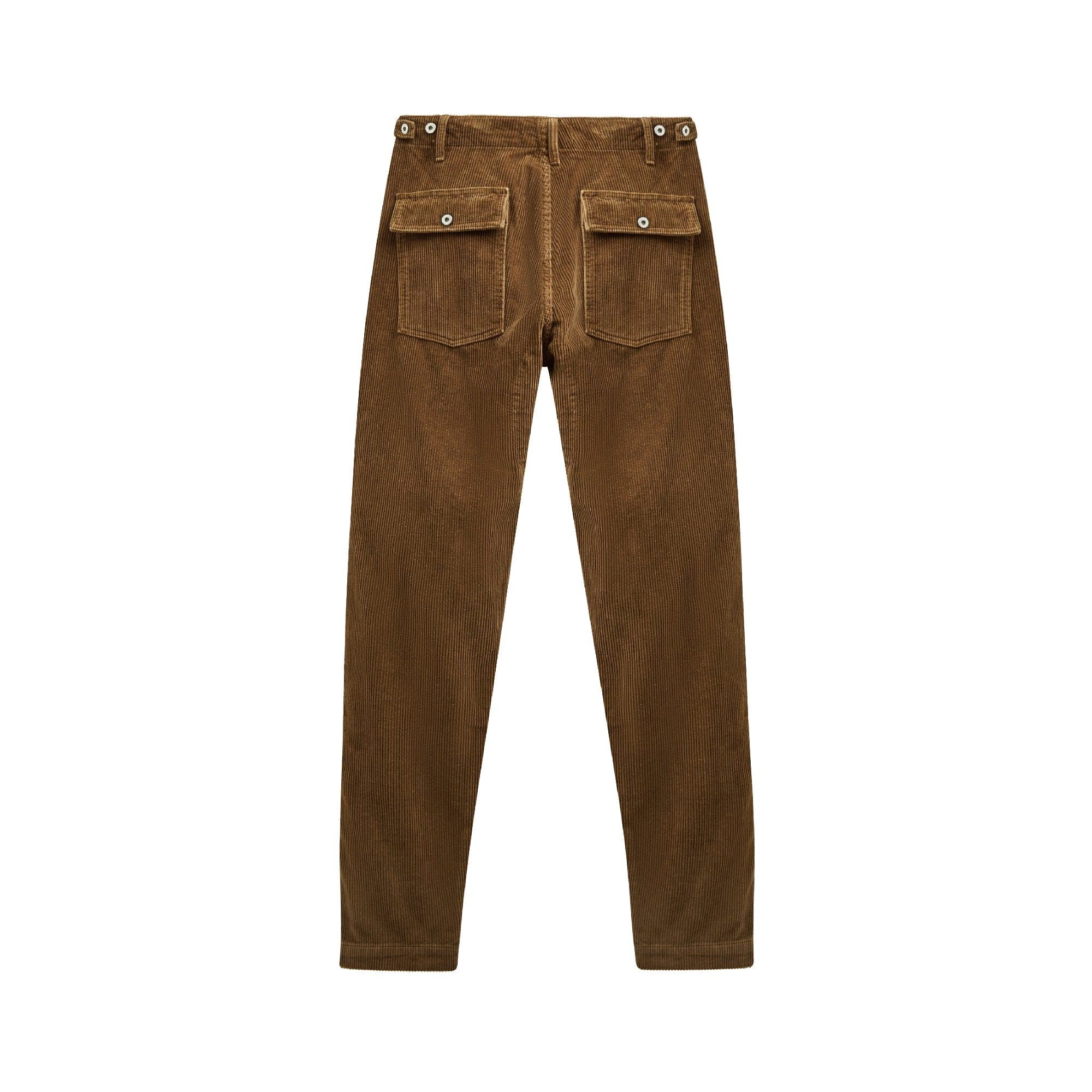 Utility Pant Corduroy marron - Champ de Manoeuvres 