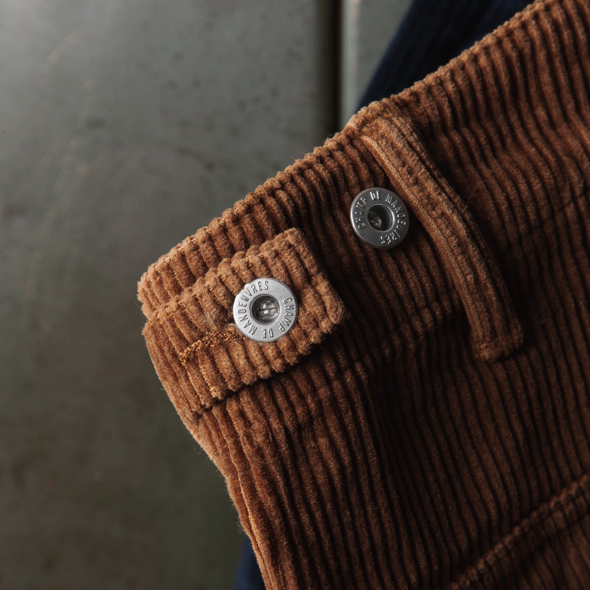Utility Pant Corduroy marron - Champ de Manoeuvres 