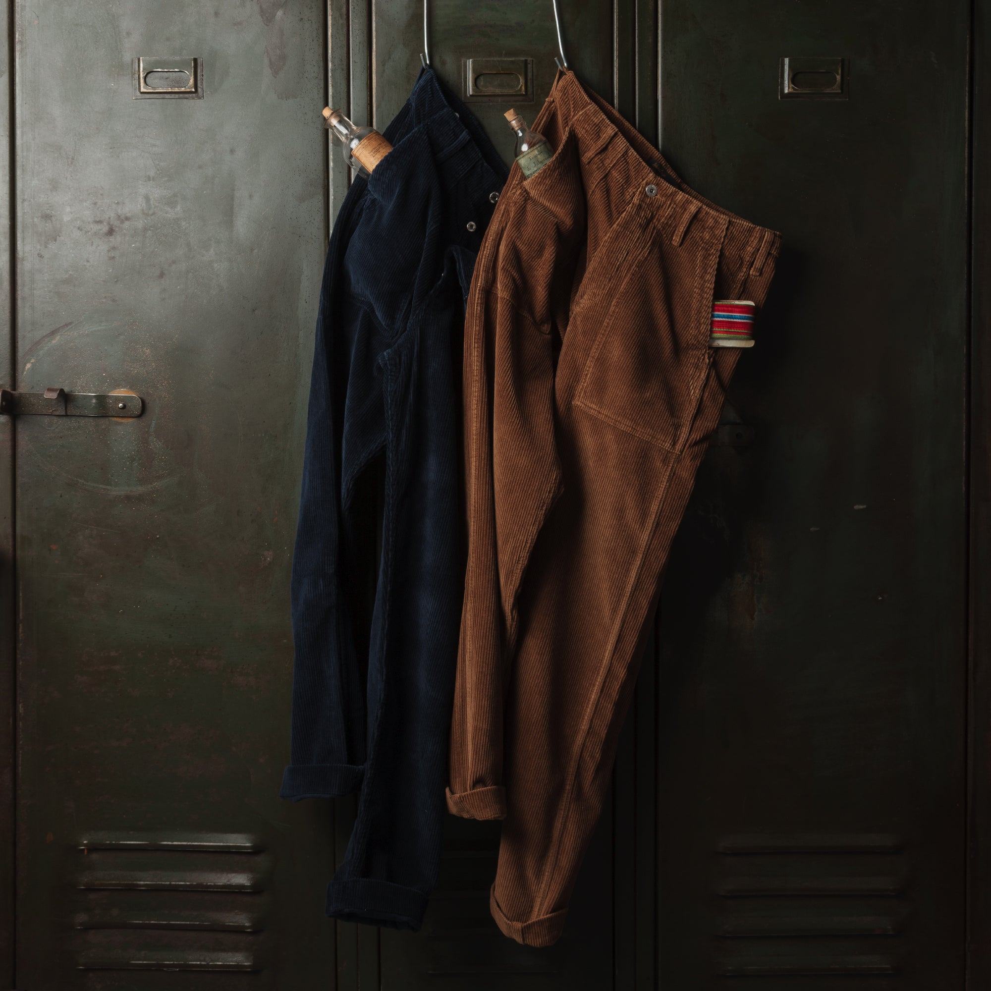 Utility Pant Corduroy marron - Champ de Manoeuvres 