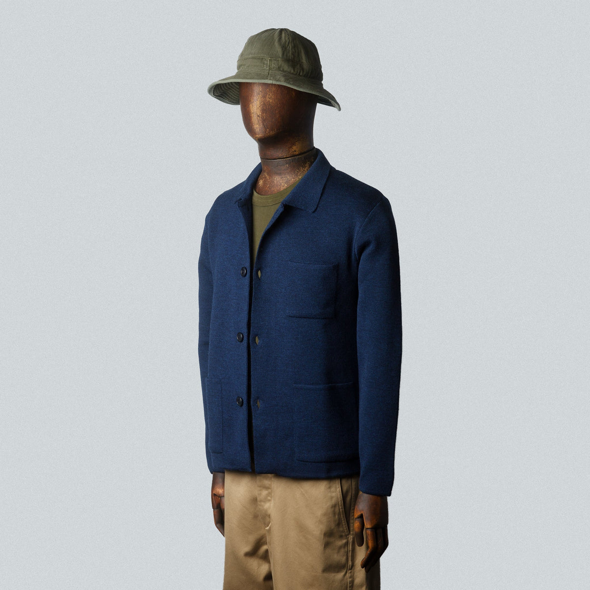 Veste de travail journeyman indigo