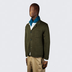 Veste de travail en laine Journeyman kaki