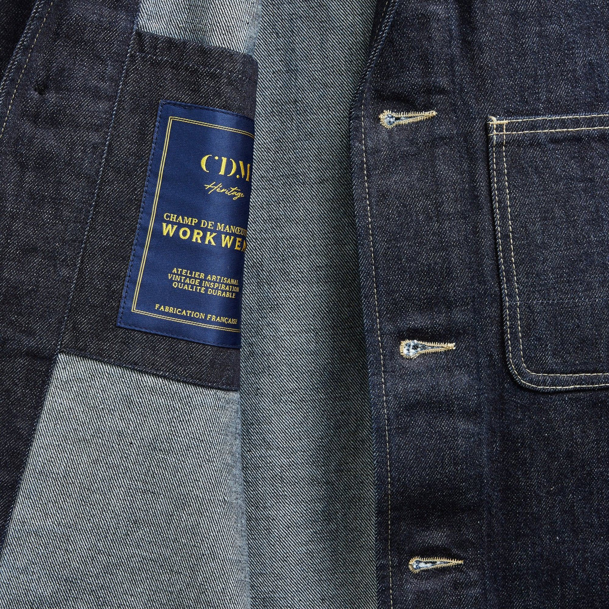 Veste de travail Selvedge