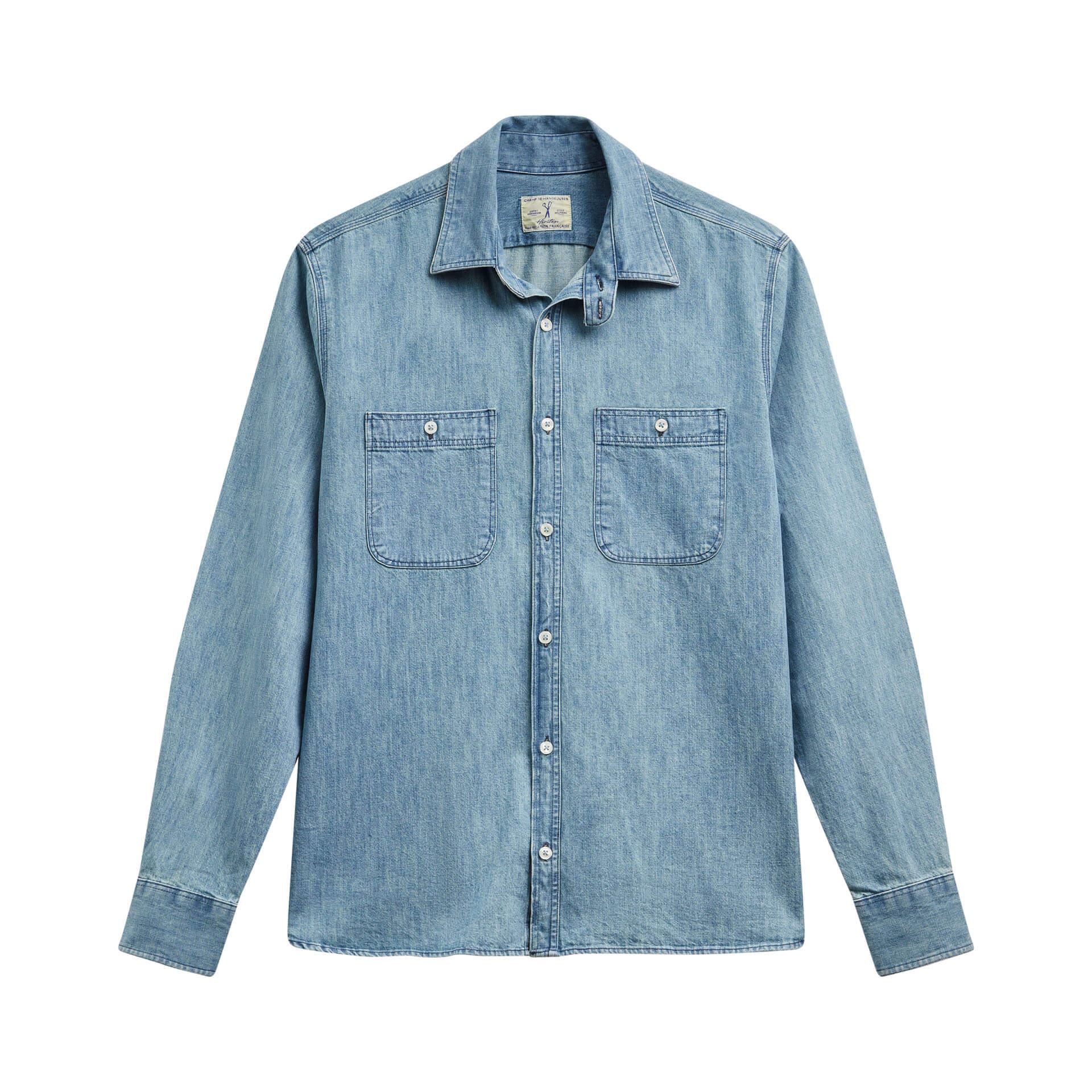 Workshirt Denim Vintage - Champ de Manoeuvres 