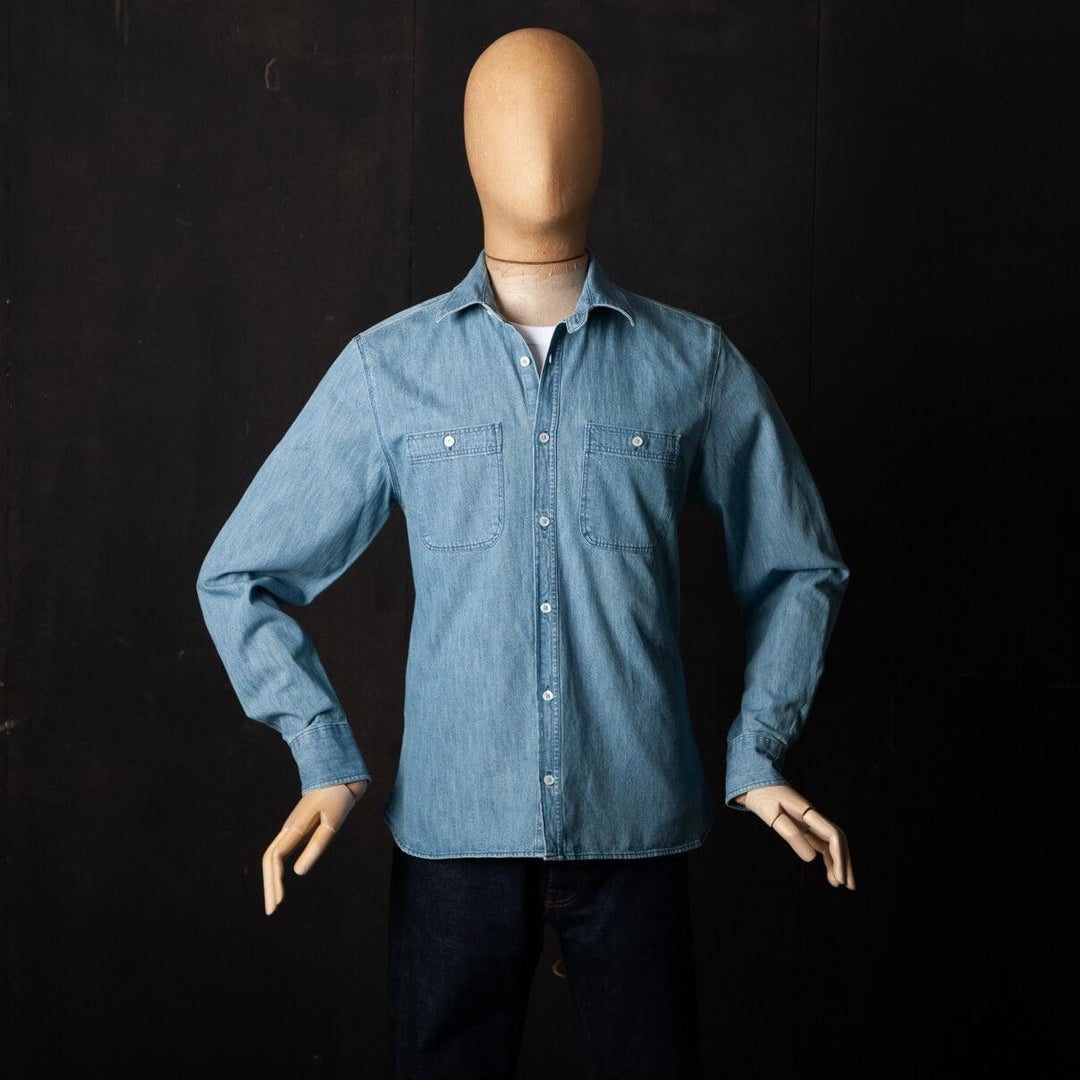 Workshirt Denim Vintage - Champ de Manoeuvres 
