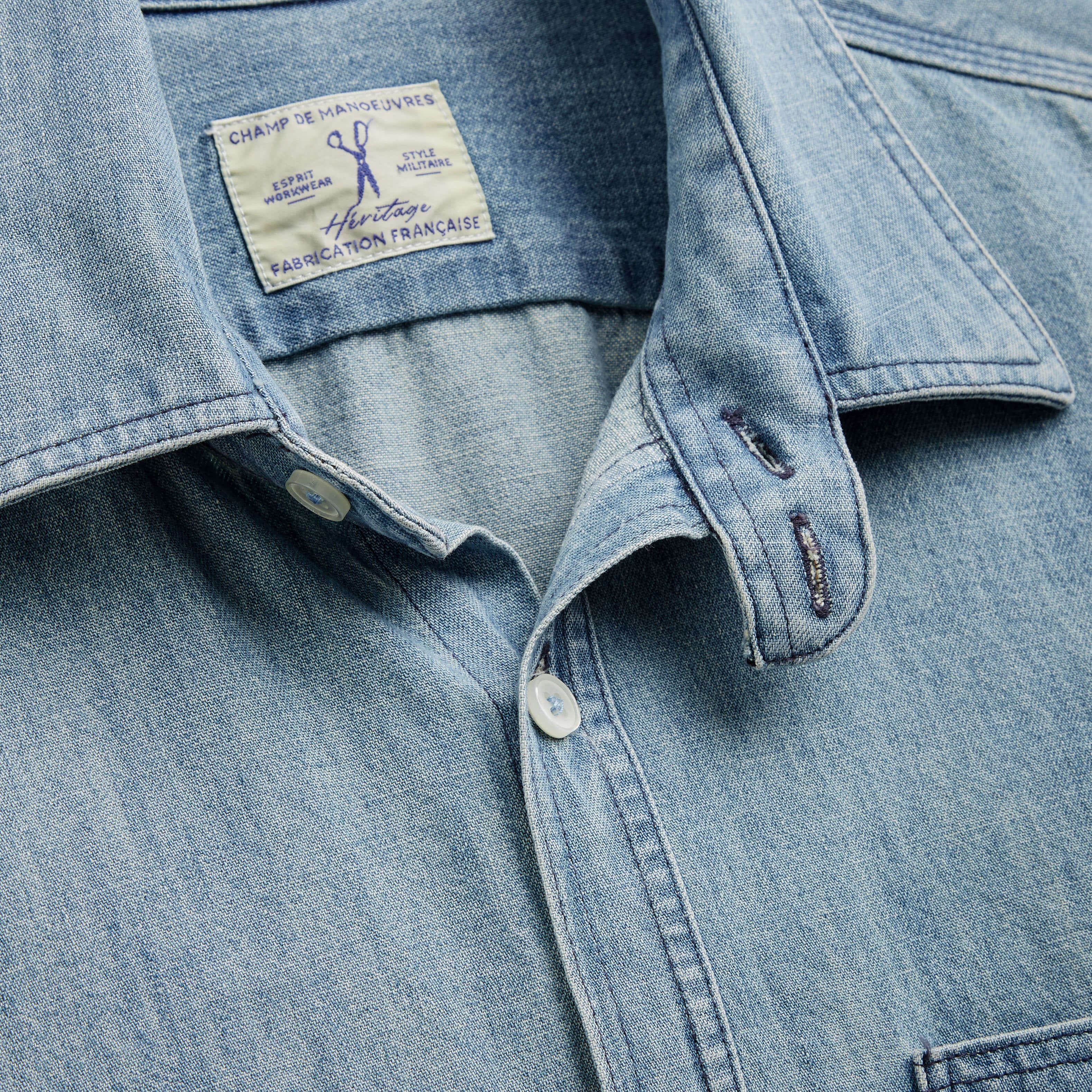 Workshirt Denim Vintage - Champ de Manoeuvres 