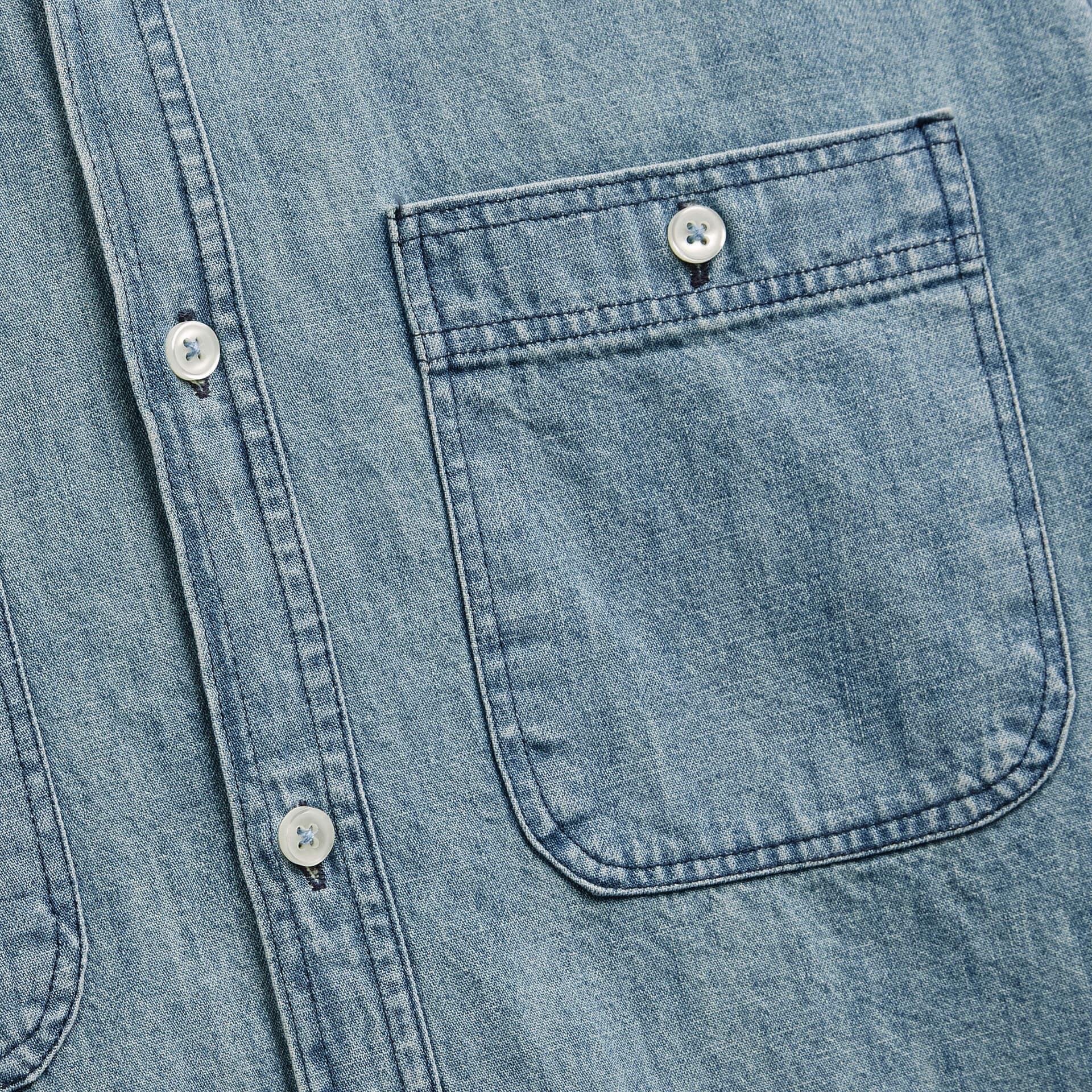 Workshirt Denim Vintage - Champ de Manoeuvres 