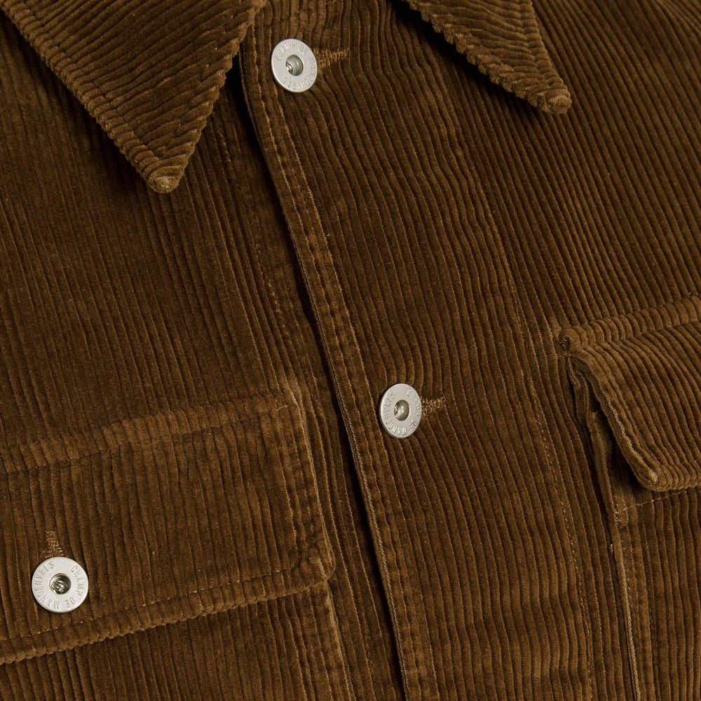 Corduroy utility overshirt